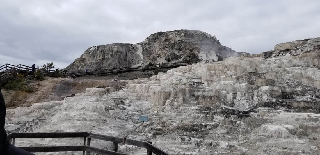 Minerva Terraces, Mammoth Falls