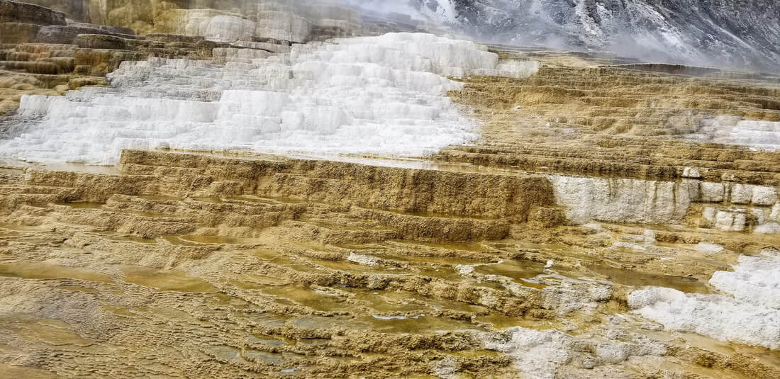 Minerva Terraces, Mammoth Falls