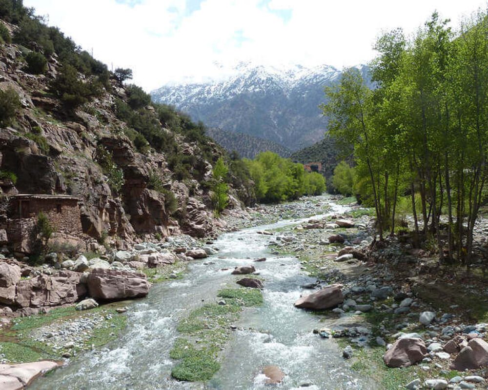 Hiking in Atlas Mountains, Morocco