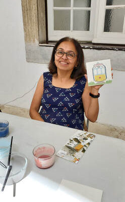 Tile museum painting class