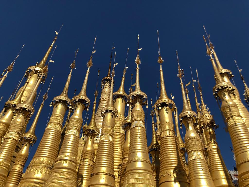 Shwe Indein Stupas, Lake Inle’