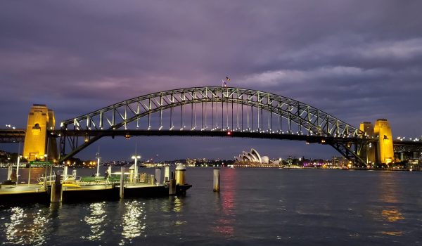 Harbour Bridge from Lavender Bay