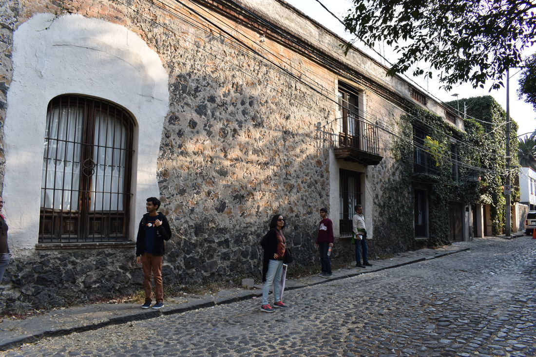 Walk from San Angel to Coyoacan