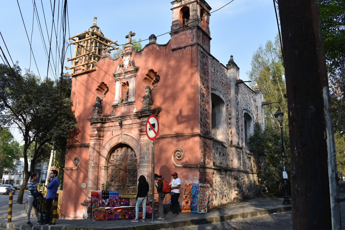 Walk from San Angel to Coyoacan