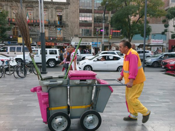 Cleaning streets