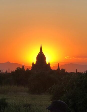 Sunset in Bagan