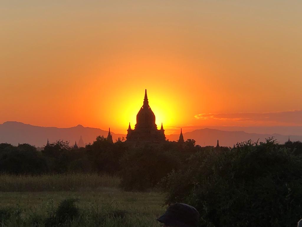 Sunset in Bagan