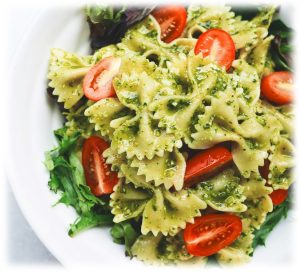 Bowtie and Pesto Pasta