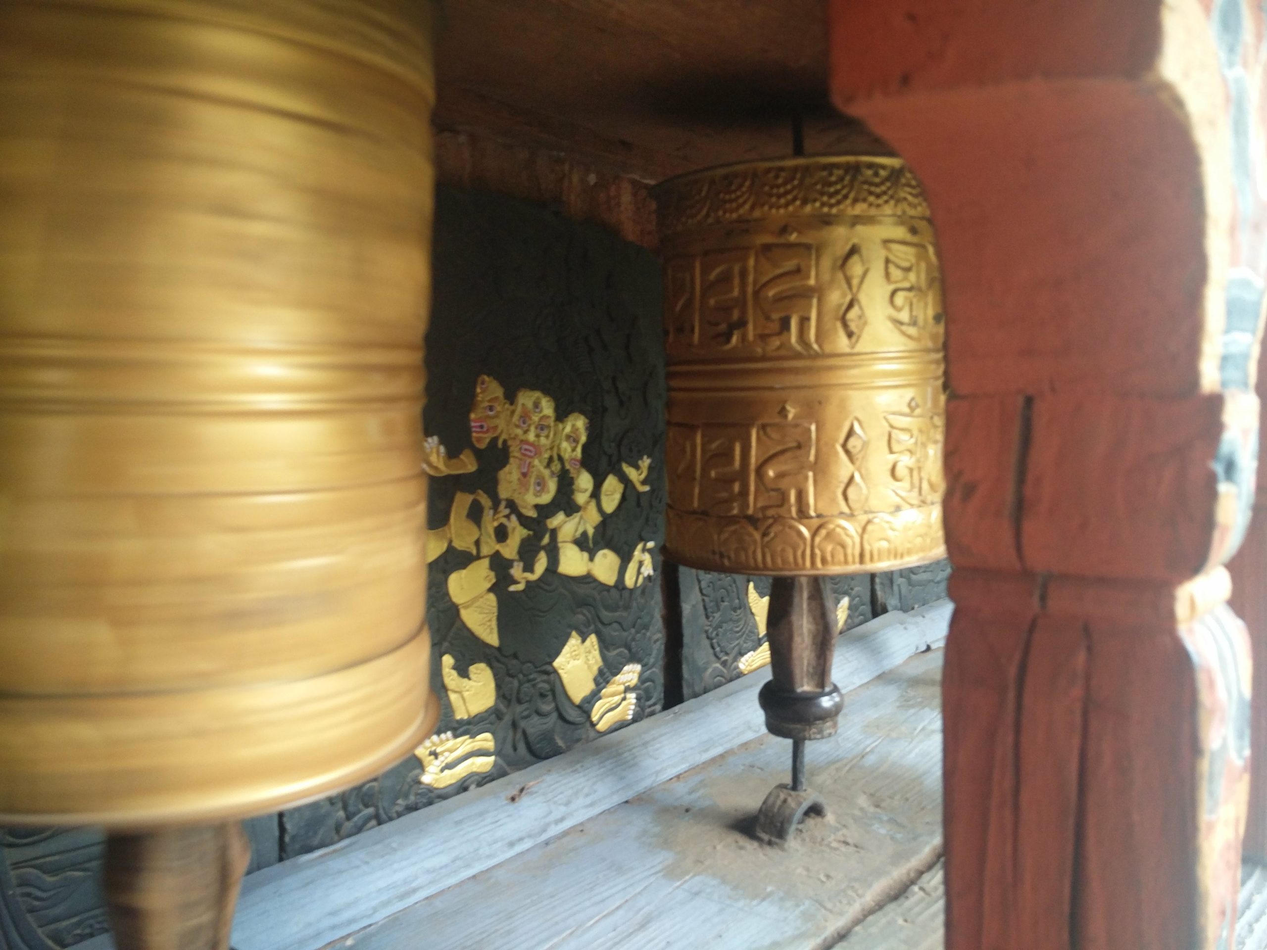 Prayer wheels