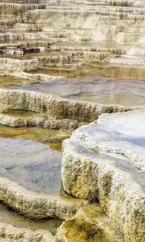 Minerva Terraces, Mammoth Falls