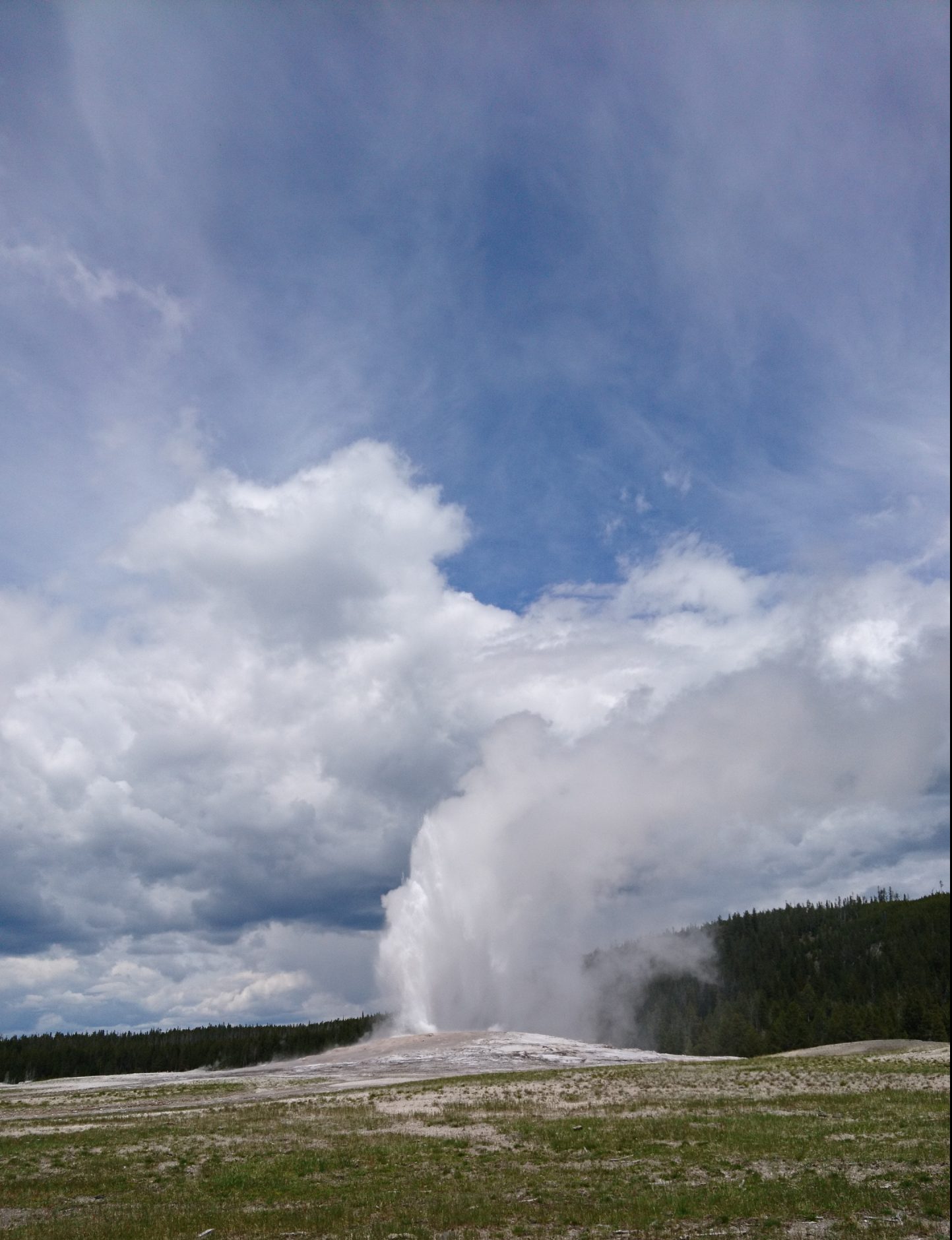 Old Faithful geyser