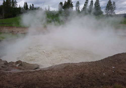 Mud Couldron, Lake area