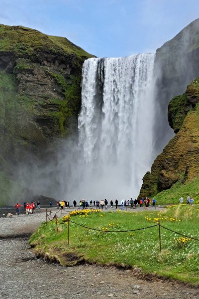 Skogafoss waterfall