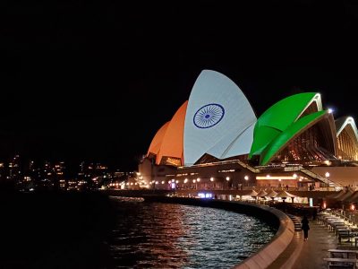 Opera House on Indian Independence Day