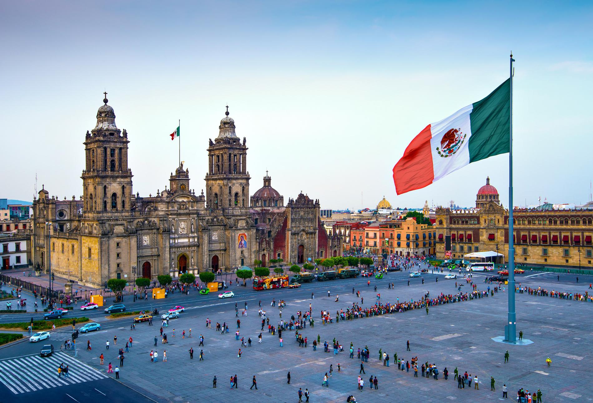 Cathedral Metropolitana in Zocalo