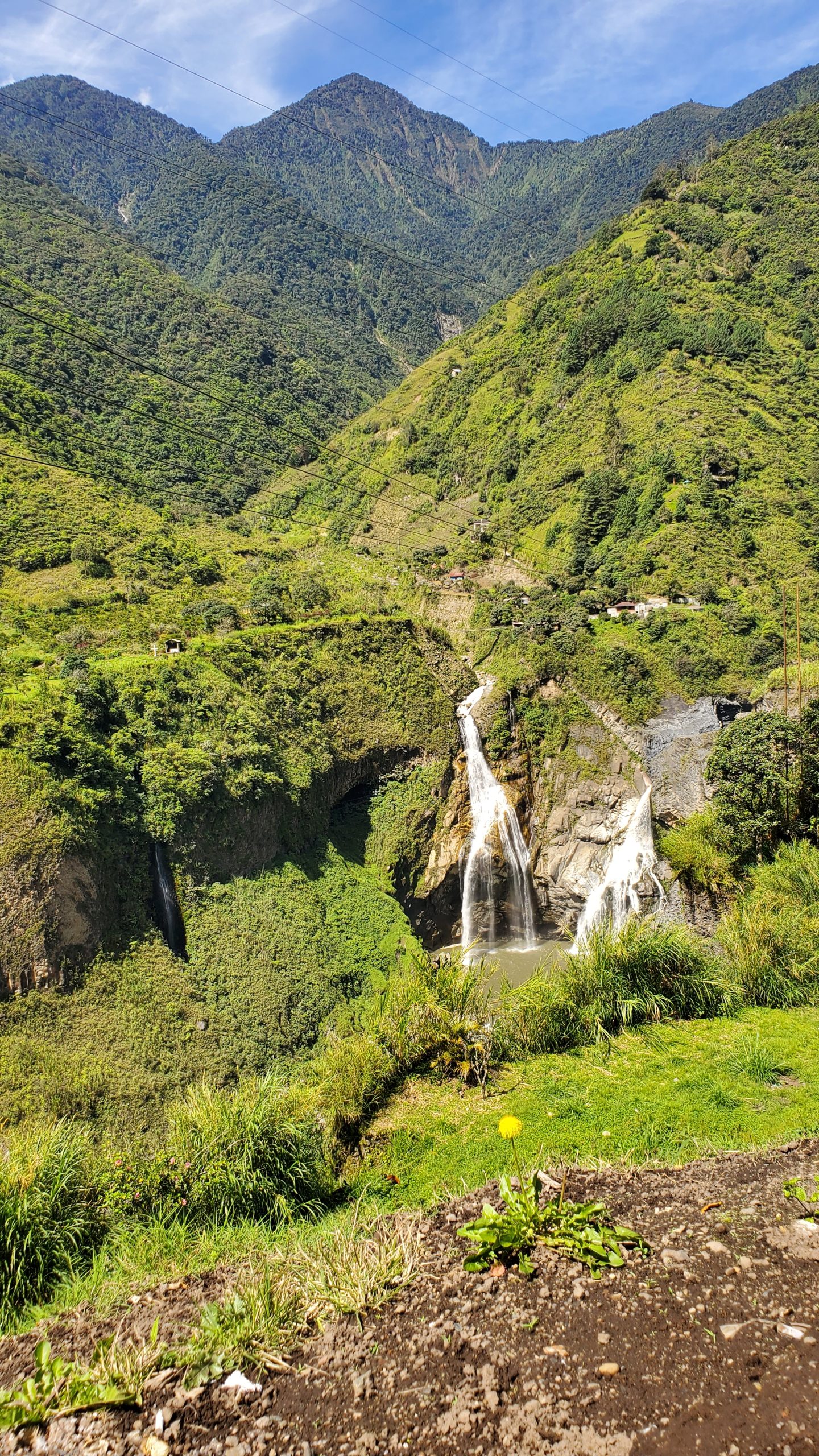 The waterfall route