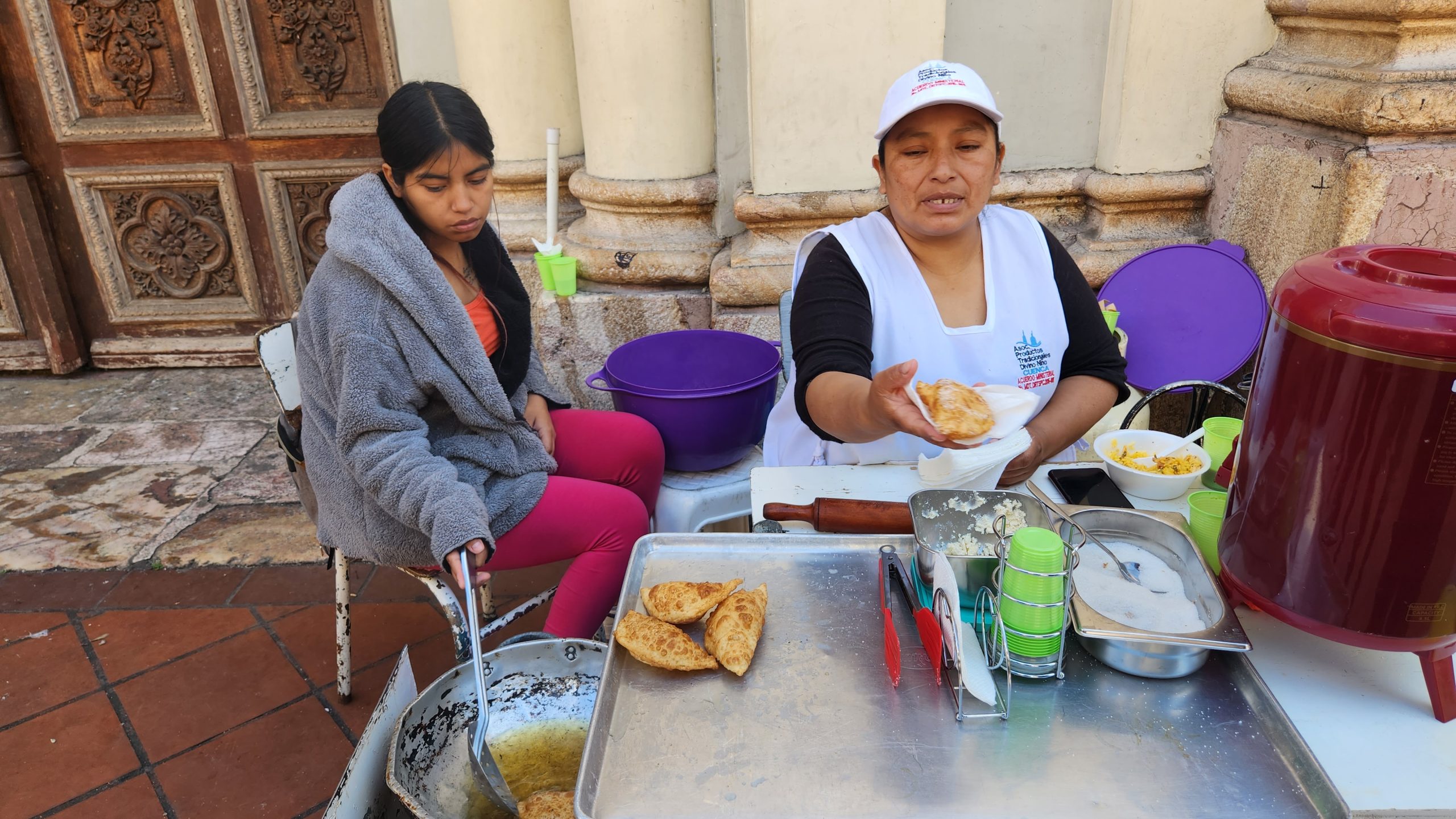 Fresh, yummy cheese Empanadas