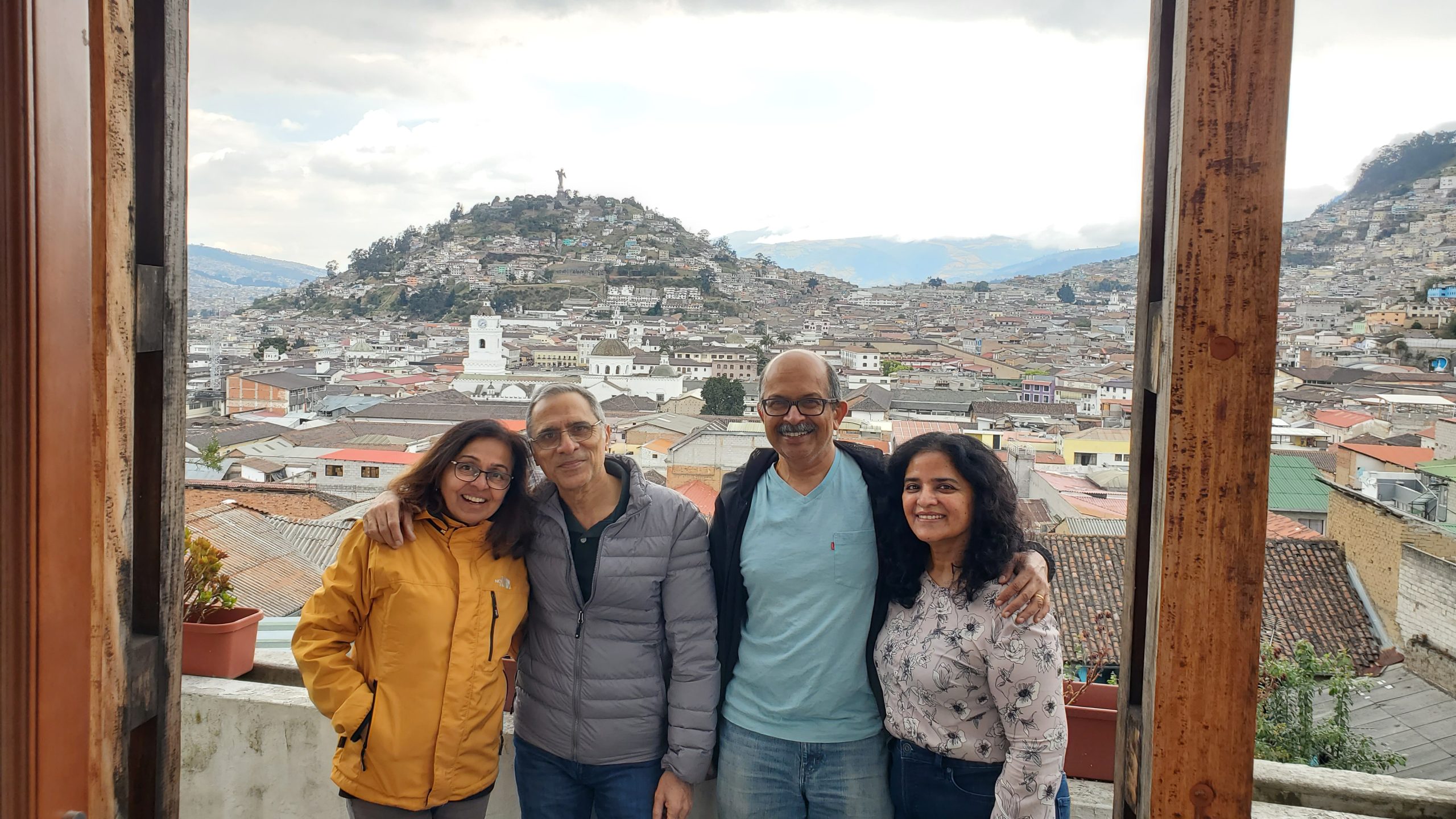 Airbnb with the view of the En Panecillo