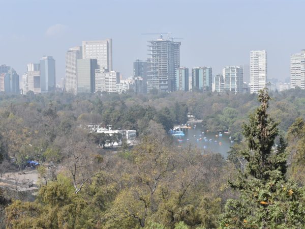 View from Castelo Chapultepec park