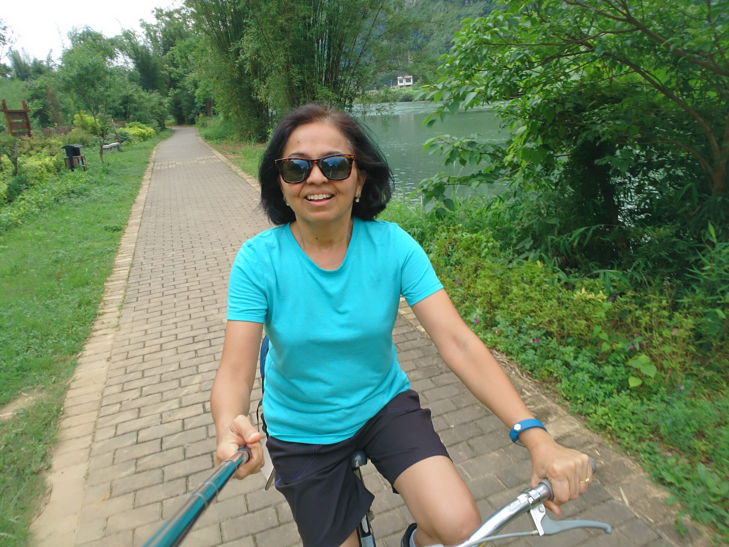 Cycling around Yangshuo