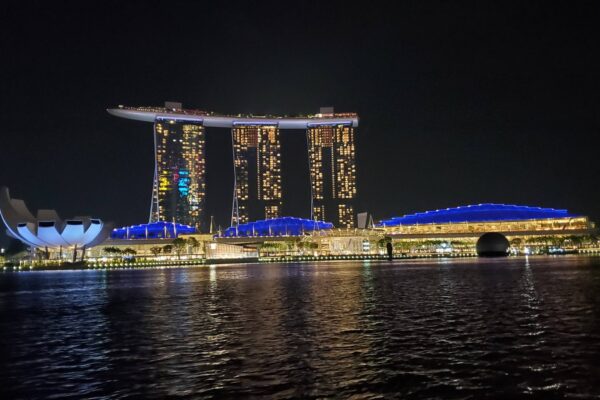 Gorgeous night skyline