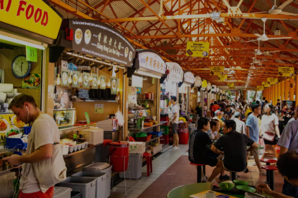 Hawkers and street food