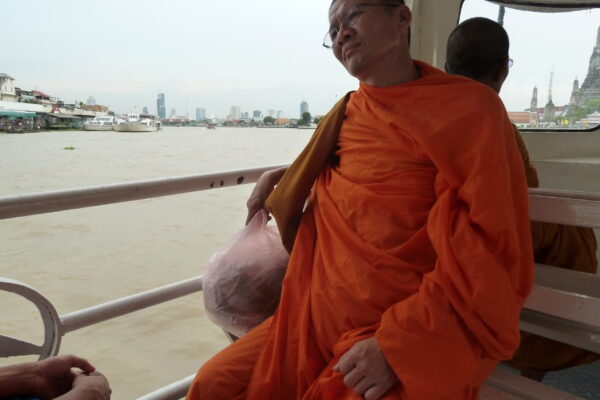 Crossing Chao Praya river